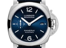 Panerai Luminor Marina PAM01370 (2026) - Blauw wijzerplaat 40mm Staal
