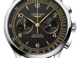 Longines Record L2.921.4.56.2 (2025) - Black dial 40 mm Steel case