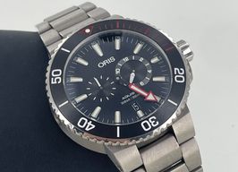 Oris Regulateur 'Der Meistertaucher' 01 749 7734 7154-Set (2018) - Black dial 42 mm Steel case