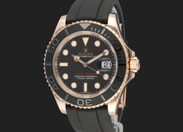 Rolex Yacht-Master 40 116655 (2016) - Black dial 40 mm Rose Gold case