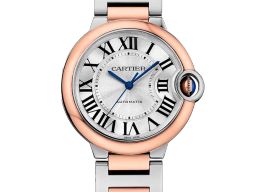 Cartier Ballon Bleu W2BB0033 (2025) - Silver dial 37 mm Gold/Steel case