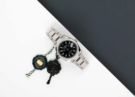 Rolex Datejust 36 126200 (2021) - Black dial 36 mm Steel case