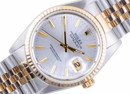 Rolex Datejust 36 16233 (1990) - Silver dial 36 mm Gold/Steel case