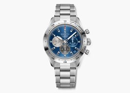 Zenith Chronomaster Sport 03.3114.3600/51.M3100 (2024) - Blauw wijzerplaat 41mm Staal