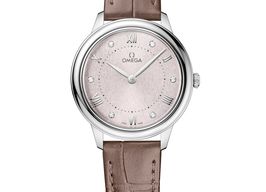 Omega De Ville 434.13.30.60.52.001 (2025) - Pink dial 30 mm Steel case