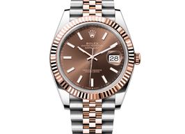 Rolex Datejust 41 126331 (2025) - Bruin wijzerplaat 41mm Staal