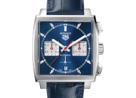 TAG Heuer Monaco CBL2111.FC6453 (2025) - Blauw wijzerplaat 39mm Staal