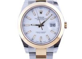 Rolex Datejust 41 126303 (2018) - Silver dial 41 mm Gold/Steel case