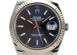 Rolex Datejust 41 126334 (2019) - Blauw wijzerplaat 41mm Staal
