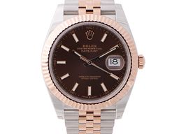 Rolex Datejust 41 126331 (2025) - Bruin wijzerplaat 41mm Goud/Staal