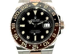 Rolex GMT-Master II 126711CHNR (2021) - Black dial 40 mm Gold/Steel case