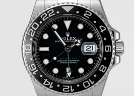 Rolex GMT-Master II 116710LN (Onbekend (willekeurig serienummer)) - Zwart wijzerplaat 40mm Staal