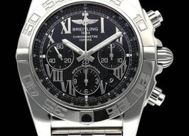 Breitling Chronomat 44 AB0110 (2016) - Black dial 44 mm Steel case