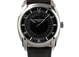 Vacheron Constantin Quai de l'Ile 4500S/000A-B196 (Onbekend (willekeurig serienummer)) - Zwart wijzerplaat 42mm Staal