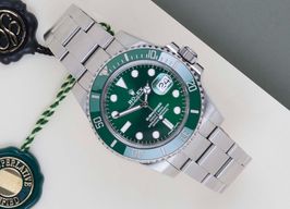 Rolex Submariner Date 116610LV (2019) - Groen wijzerplaat 40mm Staal