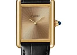 Cartier Tank Louis Cartier WGTA0211 (2026) - Zwart wijzerplaat 34mm Geelgoud