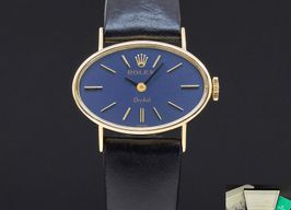 Rolex Vintage 2674 (1976) - Blue dial 33 mm Yellow Gold case