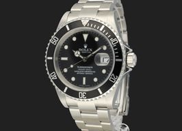 Rolex Submariner Date 16610 (2006) - Black dial 40 mm Steel case