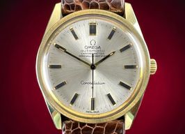 Omega Constellation 167.021 (2022) - White dial 33 mm Gold/Steel case