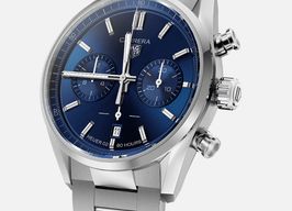 TAG Heuer Carrera CBN2011.BA0642 (2024) - Blauw wijzerplaat 42mm Staal