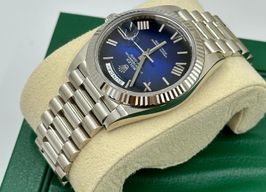 Rolex Day-Date 40 228239 (2025) - Blue dial 40 mm White Gold case