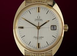 Omega Seamaster 166.026 (1969) - White dial 35 mm Gold/Steel case