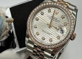 Rolex Datejust 36 126281RBR (2024) - Zilver wijzerplaat 36mm Staal