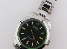 Rolex Milgauss 116400GV (2009) - Black dial 40 mm Steel case