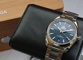 Omega Seamaster Aqua Terra 220.10.38.20.03.001 (2026) - Blauw wijzerplaat 38mm Staal