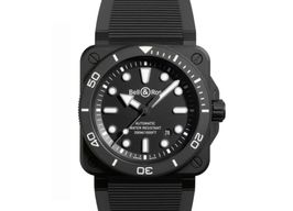 Bell & Ross BR 03 BR03A-D-BL-CE/SRB (2024) - Zwart wijzerplaat 42mm Keramiek