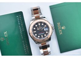 Rolex Yacht-Master 40 126621 (2022) - Black dial 40 mm Gold/Steel case