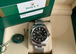 Rolex Explorer 214270 (2019) - Black dial 39 mm Steel case