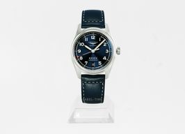 Longines Spirit L3.410.4.93.0 (2024) - Blauw wijzerplaat 37mm Staal