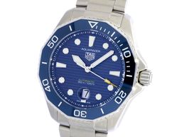 TAG Heuer Aquaracer 300M WBP201B.BA0632 (2024) - Blauw wijzerplaat 43mm Staal