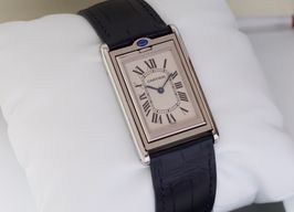 Cartier Tank 2390 (Onbekend (willekeurig serienummer)) - Wit wijzerplaat 25mm Staal