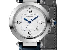 Cartier Pasha WSPA0010 (2022) - Zilver wijzerplaat 41mm Staal