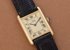 Cartier Tank Vermeil Cartier Tank Must de 'Roman Lemon Dial' (LM) -