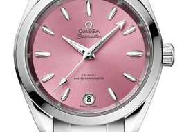 Omega Seamaster Aqua Terra 220.10.34.20.10.003 (2026) - Roze wijzerplaat 34mm Staal