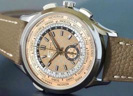 Patek Philippe World Time Chronograph 5935A-001 (2023) - Pink dial 41 mm Steel case