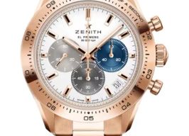 Zenith Chronomaster Sport 18.3101.3600/69.M3100 (2026) - White dial 41 mm Rose Gold case