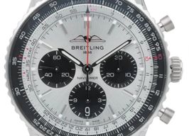 Breitling Navitimer 1 B01 Chronograph AB0138241G1P1 (2026) - Silver dial 43 mm Steel case