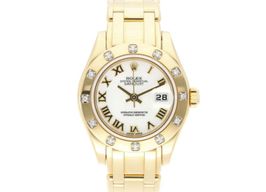 Rolex Lady-Datejust Pearlmaster 80318 (2001) - 29 mm Yellow Gold case
