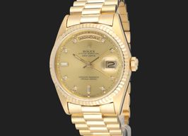 Rolex Day-Date 36 18238 (1989) - Champagne dial 36 mm Yellow Gold case