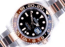 Rolex GMT-Master II 126711CHNR (2022) - Black dial 40 mm Gold/Steel case