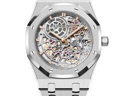 Audemars Piguet Royal Oak Jumbo 16204ST.OO.1240ST.01 (2025) - Transparant wijzerplaat 39mm Staal