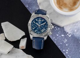 Breitling Chronomat 44 AB0115 (2019) - Blue dial 44 mm Steel case