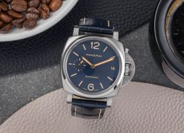 Panerai Luminor Due PAM00926 (Onbekend (willekeurig serienummer)) - Blauw wijzerplaat 38mm Titanium