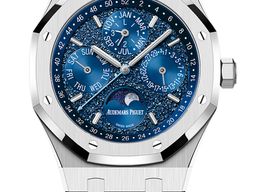 Audemars Piguet Royal Oak Perpetual Calendar 26574BC.OO.1220BC.02 (2025) - Purple dial 41 mm White Gold case
