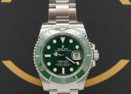 Rolex Submariner Date 116610LV (2018) - Groen wijzerplaat 40mm Staal