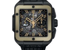 Hublot Square Bang 821.CM.0130.RX (2025) - Transparant wijzerplaat 42mm Keramiek